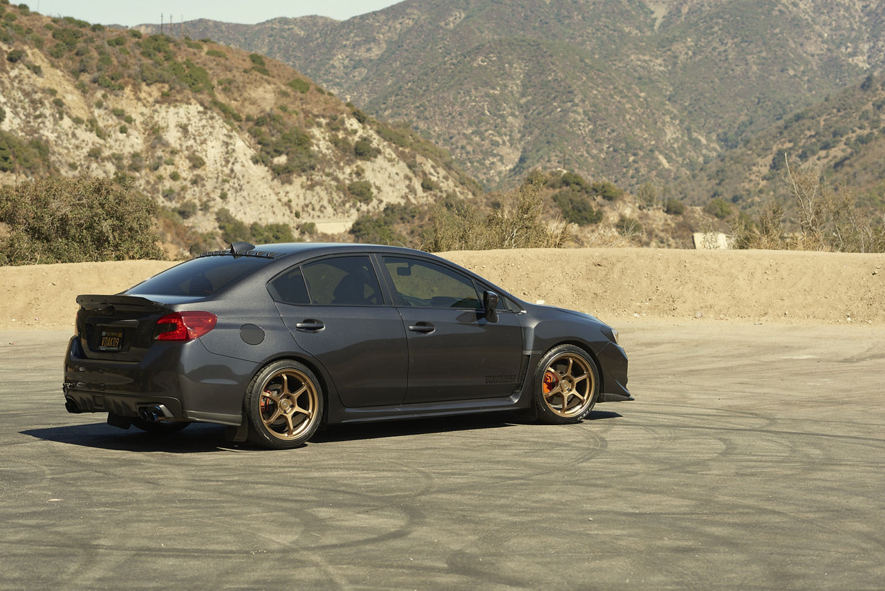 2017 Subaru WRX STI - Motegi TRAKLITE 3.0 - Bronze | Motegi Wheels